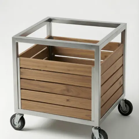 Mikvah Towel Collection Bin